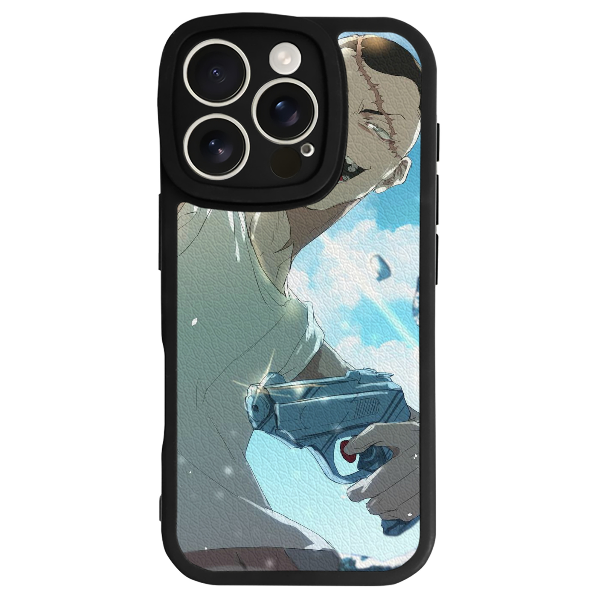 （画像用） 東京リベンジャーズ Tokyo Revengers 【iPhone 16シリーズ対応】シリコンスマホケース（レザー調） 材質：シリコン